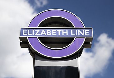 When did Elizabeth II open the Elizabeth line?