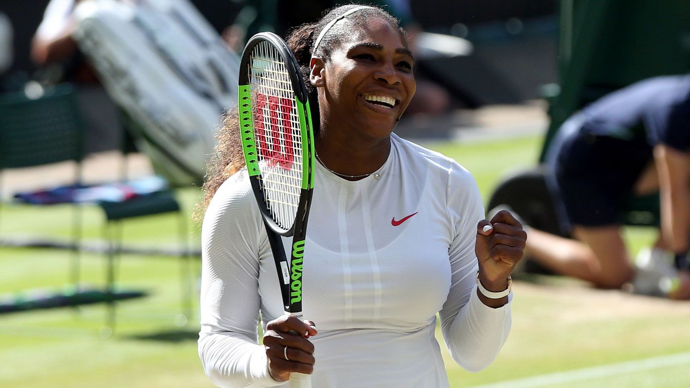 Serena Williams survives first scare at Wimbledon before moving into semi-finals 
