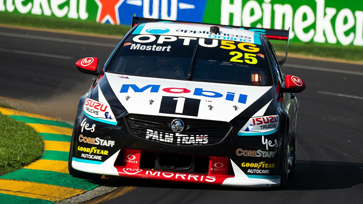 Chaz Mostert in action for WAU at Albert Park in April.