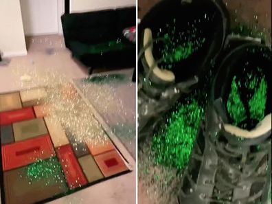 Woman gets 'glittering' revenge on her cheating partner