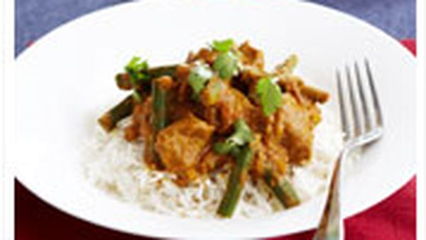 Indian lights: Chicken curry