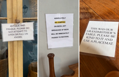 Airbnb guests call out hosts for having note in 'every room and every surface'