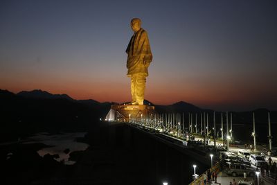WORLD'S LARGEST STATUE UNVEILED