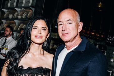 Lauren Sánchez and Jeff Bezos