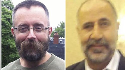 Victims Andrew Kinsman, 49, and Majeed Kayhan, 58. 