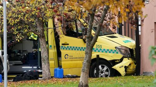 Norway police open fire to stop armed man who drove stolen ambulance into crowd