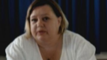 Melanie Klieve, a victim of robodebt, fronted the royal commission today as one of the first ﻿sufferers of the failed scheme.