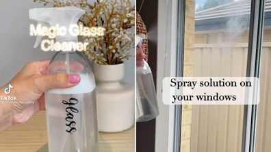 Aussie woman shares her 'magic' glass cleaner