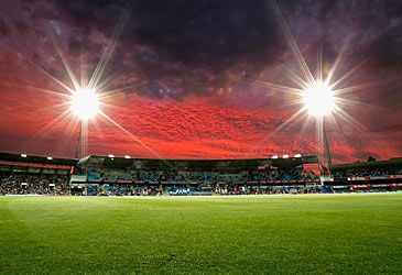 Blundstone Arena is situated in which Tasmanian suburb?