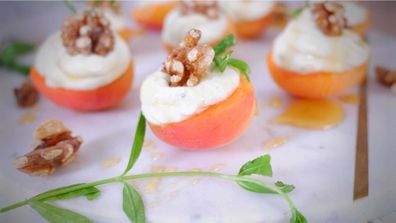 Apricots are the perfect pairing with blue cheese