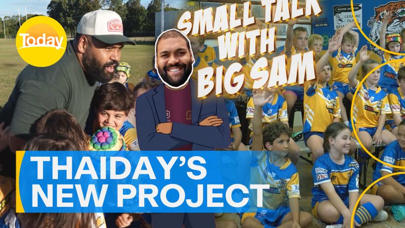 Sam Thaiday discusses his new project | Nine.com.au
