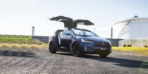 The Tesla Model X should have the update when it comes through in August. Picture: Supplied