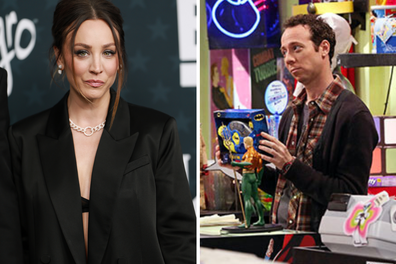 penny green dress big bang theory Kaley Cuoco As Penny Dress The Big Bang Theory Plunging Prom Dress – Hoprom main image 1