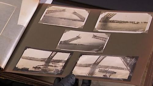 Historians are looking to find the woman who documented the building of Sydney Harbour Bridge.