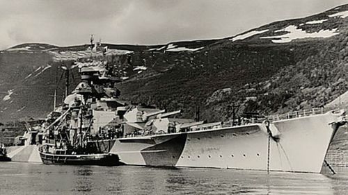 Nazi battleship's legacy stunts Norwegian trees