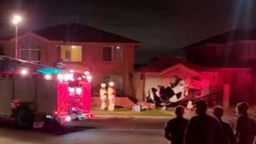 Car crashes into Rowville home in Melbourne