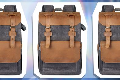 9PR: Endurax Leather Camera Backpack