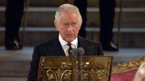 King Charles III addresses UK Parliament for the first time as Monarch.