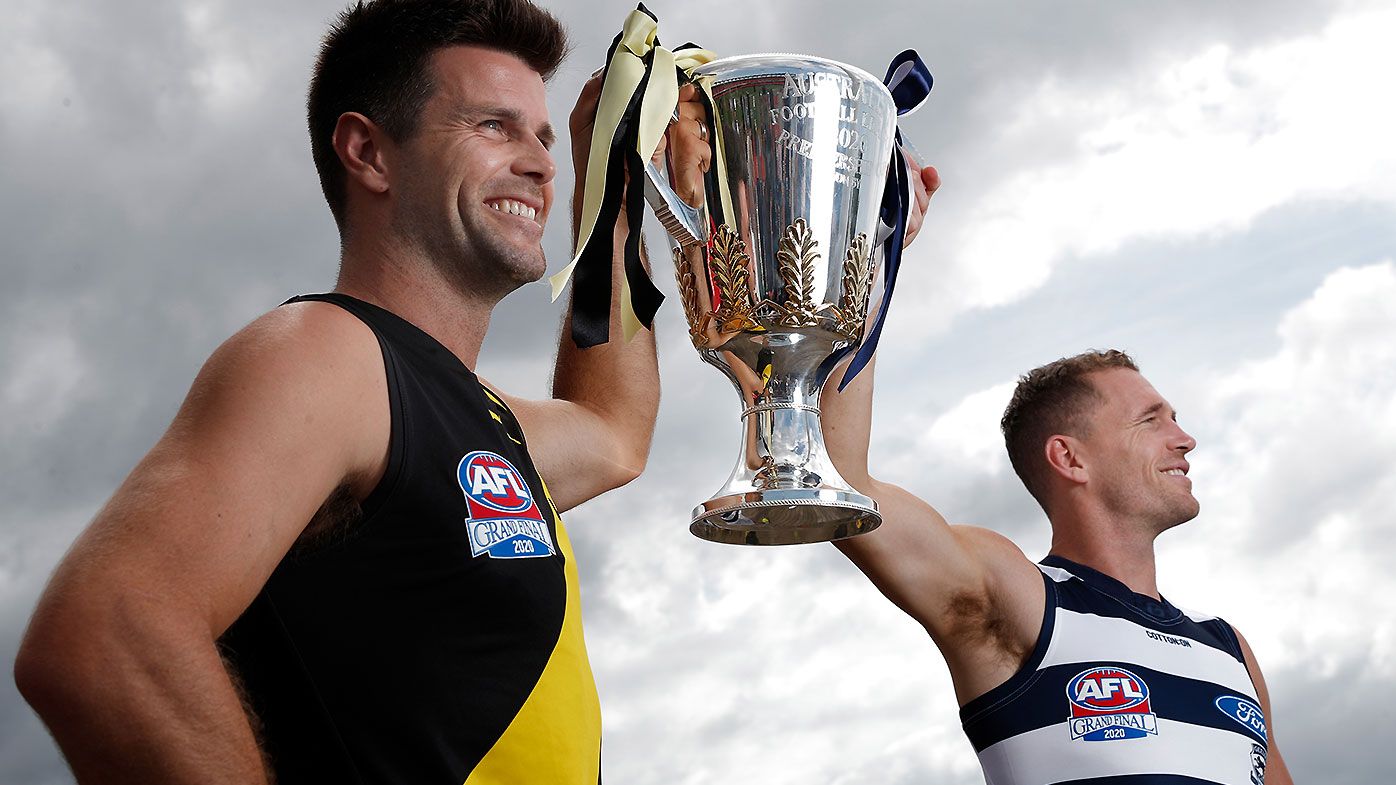 Trent Cotchin Joel Selwood AFL Grand Final