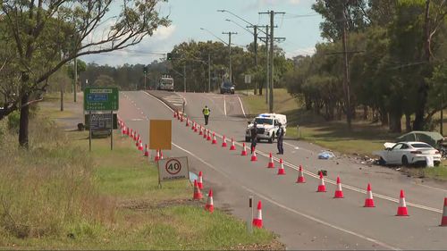 Acidente de carro em Wadalba