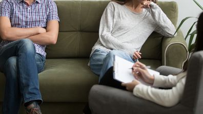 Couple in therapy