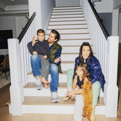 Scott Disick, Kourtney Kardashian and their kids Reign and Penelope