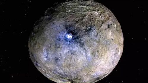 Ein künstlerischer Eindruck von Ceres.  Bild: NASA