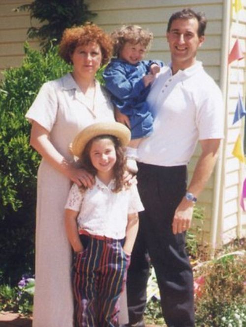 Walter and Nanette Mikac with their daughters Alannah and Madeline. (Supplied)