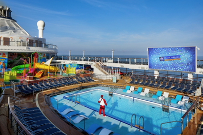 Royal Caribbean Spectrum of the Seas pools