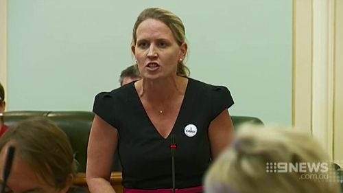 Education Minister Kate Jones vehemently dismissed the claims. (9NEWS)