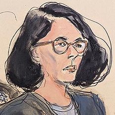 Court drawing of Ghislaine Maxwell (AP)