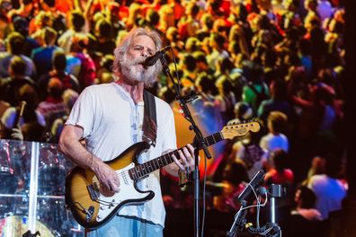 FILE - Bob Weir of Dead & Company performs at Bonnaroo Music and Arts Festival on Sunday, June 12, 2016, in Manchester, Tenn. (Photo by Amy Harris/Invision/AP,File)