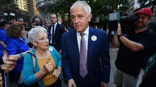Prime Minister Malcolm Turnbull arrives for the final sitting of the Royal Commission today.