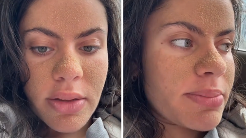 Tia Zakher has shared multiple videos about following the 'caveman method' for her skin.