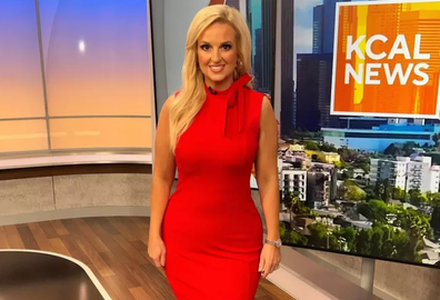 CBS LA weatherwoman, Alissa Carlson Schwartz