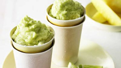 <p>The mercury is rising and we're ready for that summer feeling - so cool off by adding the fresh, crisp taste of mint to your drinks, desserts and main meals with these cooling recipes.&nbsp;</p>
<p>Starting with our refreshing&nbsp;<strong>pineapple and mint slushie</strong></p>
