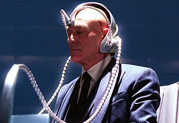 What machine does Professor X use to detect mutants in the X-Men films?