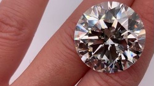A diamond a woman was going to throw away has been found to be worth over $3m.