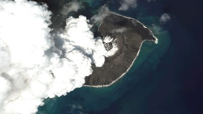 Tonga volcanic eruption 
