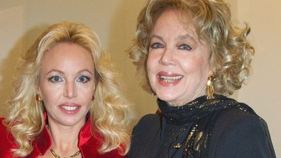 Princess Camilla and her mother during the Royal House of Bourbon-Two Sicilies Exhibition on November 13, 2012 in Paris, France. 