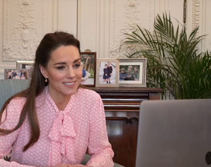 Kate Middleton Wears Boden Blouse for International Women's Day