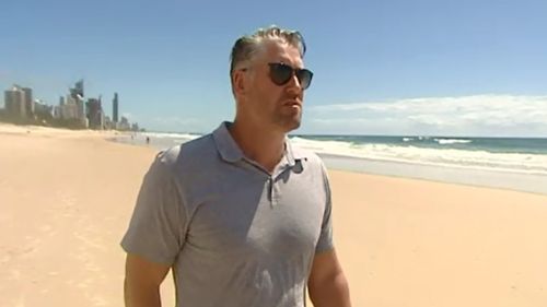 Jeff White suffered a stroke at just 40 years old. (9NEWS)