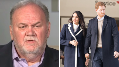 Thomas Markle Sr. found out about the birth at the same time as the rest of the world.