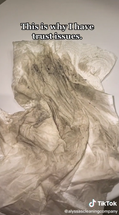 Woman's 'paper towel test' on TikTok reveals shocking grime in hotel room