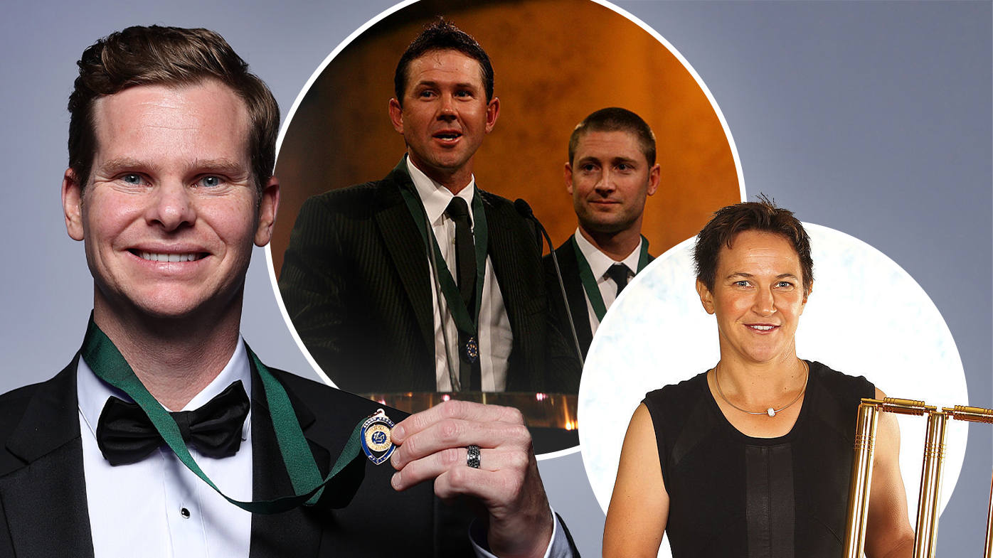 The stars who have won Aussie cricket&#x27;s top gongs
