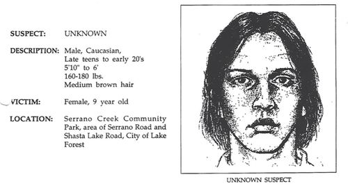 A 1995 wanted poster for a sexual predator.