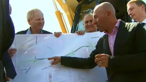 Extra lanes will be added between Sunshine Avenue and EJ Whitten Bridge, and across the bridge to the Calder Freeway. (9NEWS)