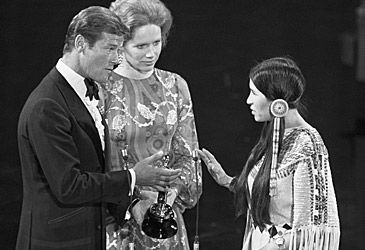 Marlon Brando sent Sacheen Littlefeather to reject an Oscar for his role in which film?