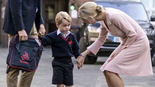 Prince George was a target of Islamic State plots, the court heard. (AAP)