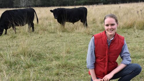 Sophie Nichols is a farmer in Singleton.